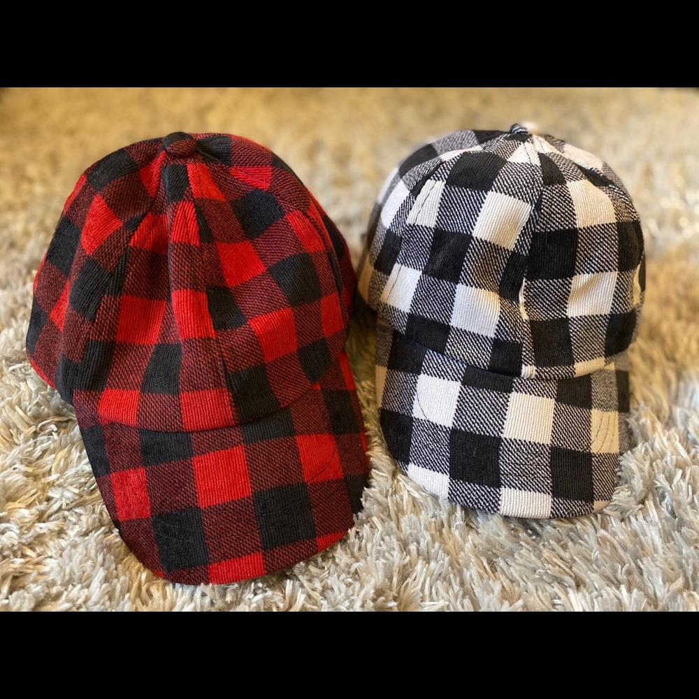 Plaid hats